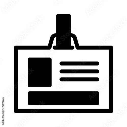 Identification Document Verification icon from the Notary icon collection (Mixed Style)
