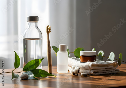 Wallpaper Mural Eco-Friendly Bathroom Essentials Sustainable Oral Care and Skincare for a Healthier Routine Torontodigital.ca