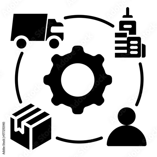 Distribution Channel Icon