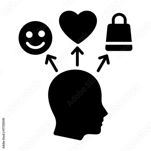 Psychographic Segmentation Icon