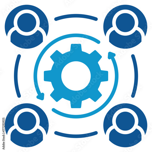 Lean Management Icon