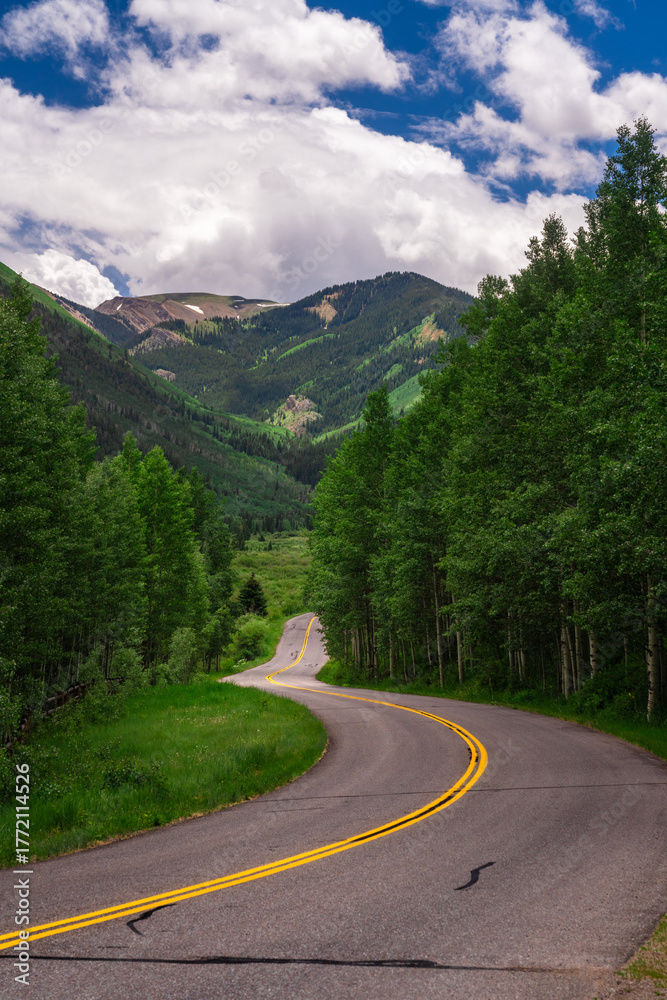 Fototapeta premium Mountain Road