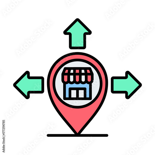 Market Expansion Icon