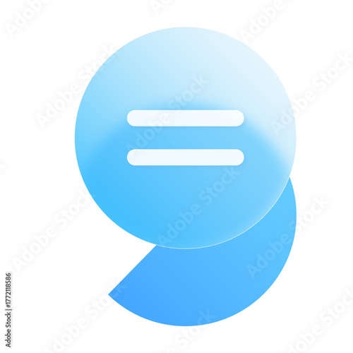Business Infographic Button UI UX Bubble Blur Website Asset Element Template Frosted Glass Glasmorphism Style Eps Svg