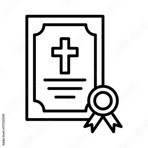 Death Certificate icon