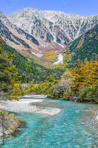 日本長野の上高地