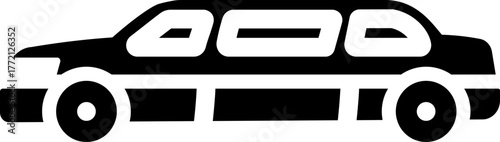 Limousine Glyph Icon