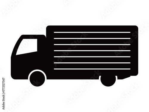 トラック_シルエット