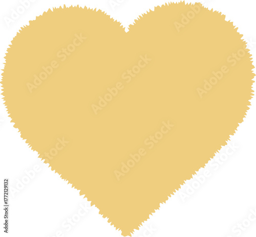Heart-5-yellow
