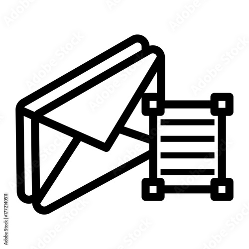 message Line Icon