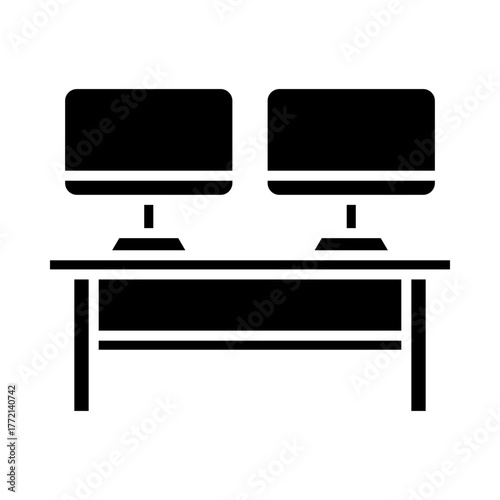 dual monitors icon