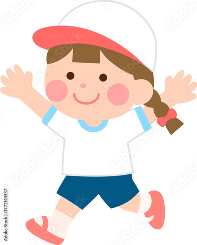 운동하는 어린이