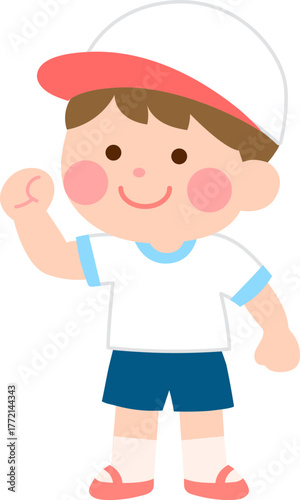 운동하는 어린이