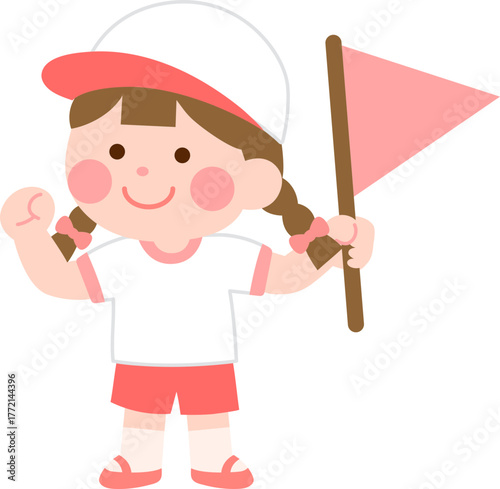 운동하는 어린이