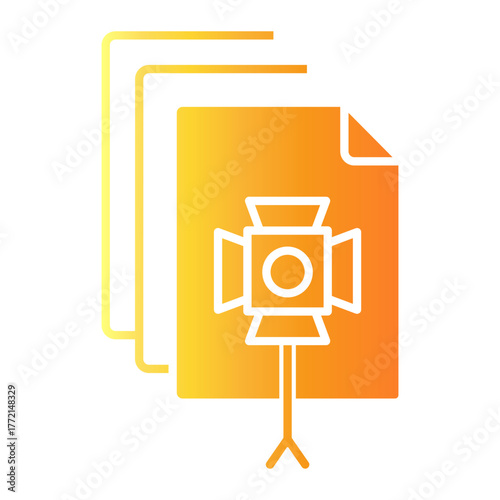 camera Gradient icon