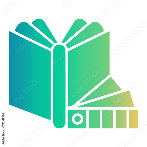 book Gradient icon
