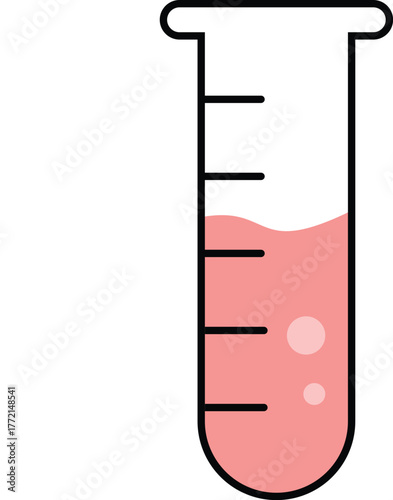 Chemical Tube laboratory Vector Art