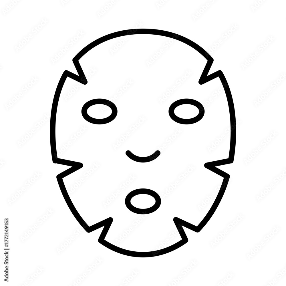 Fototapeta premium Facial Mask icon