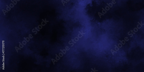 abstract cloud and vapor texture background. Black and blue smoke aquarelle smudge illustration smooth grungy smokey light pastel colors ink glow. Teal color powder explosion