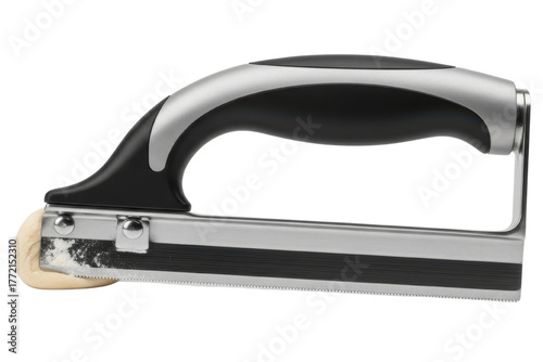 Wallpaper scorer tool for removing old wall coverings isolated on transparent background