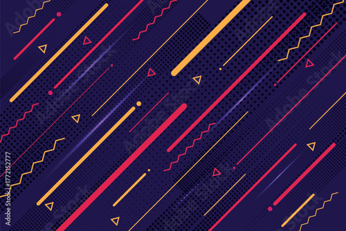 Colorful Geometric background