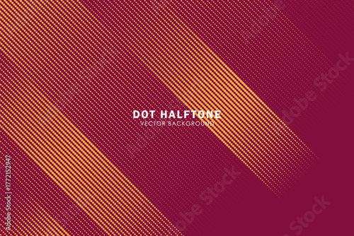 Dot half tone pattern background with motion blur