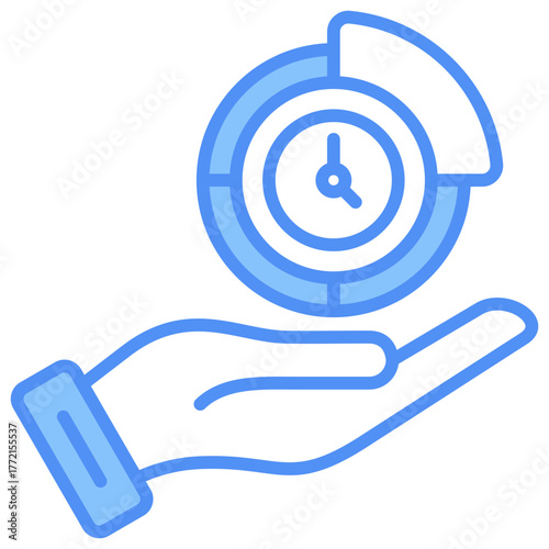 Time Allocation Icon