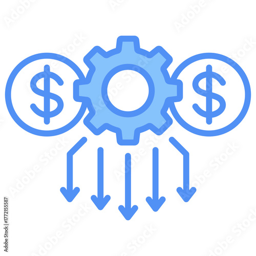 Resource Allocation Icon