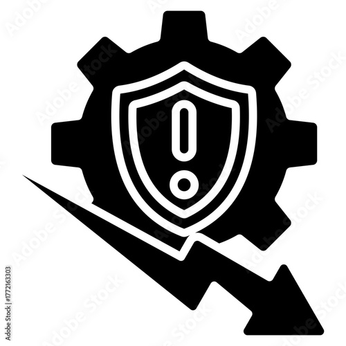 Risk Management Icon