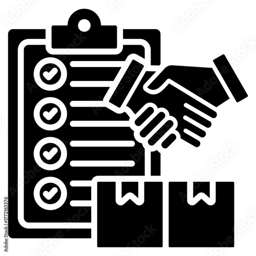 Trade Agreement Icon