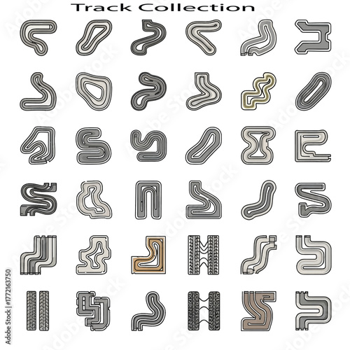 Running Track and Path – Sports, Fitness, and Speed Concept