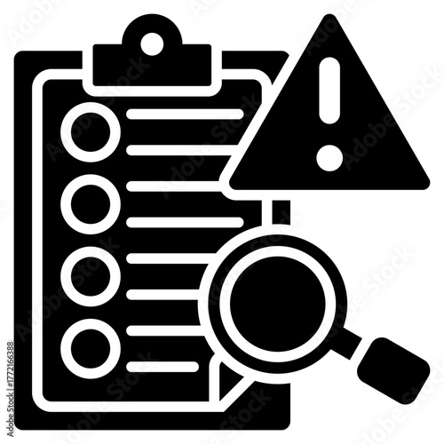 Risk Assessment Icon