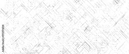 Vector new style old circuit diagram concept diagram background.	