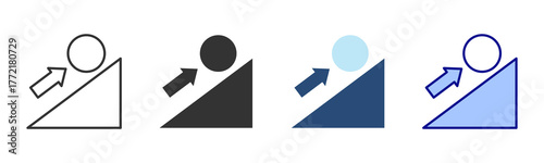 Persistence Icon Set. Designed In Multi Style