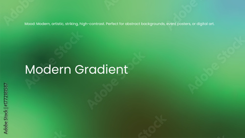 Modern abstract gradient backgrounds for promotional materials.