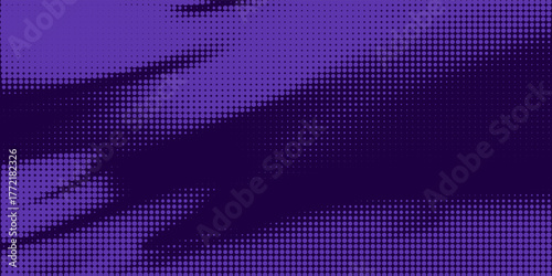 Halftone Dots pattern. motion speed line Halftone on Dark Background Minimalist Retro comic gradient grunge texture background. Eps10