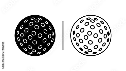 Pore surface comparison with transparent background
