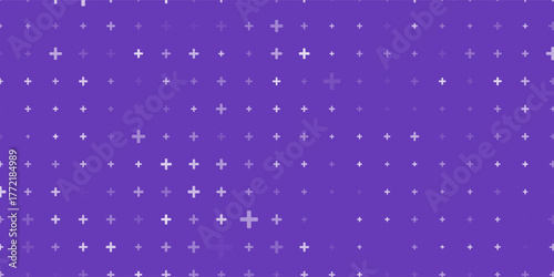 Medical cross seamless pattern. Plus background. Geometric mathematical vector pattern.