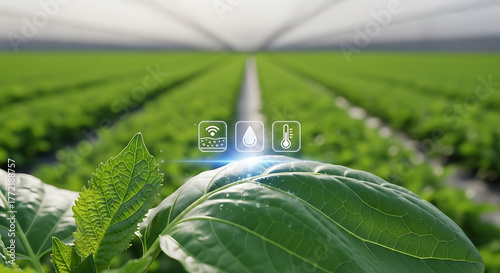 Innovative smart farming using technology for optimal crop growth and sustainability
