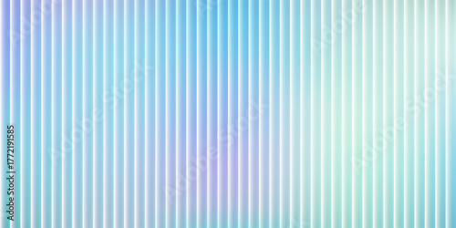 Aesthetic ribbed fractal glass texture. Modern pink, blue and purple gradient pattern. Frosted acrylic surface of door, window, roofs. Wavy striped blurry wallpaper. Vector bg. Vector Illustration
