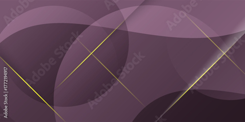 Abstract brown color gradient overlap shapes background for card graphics design.