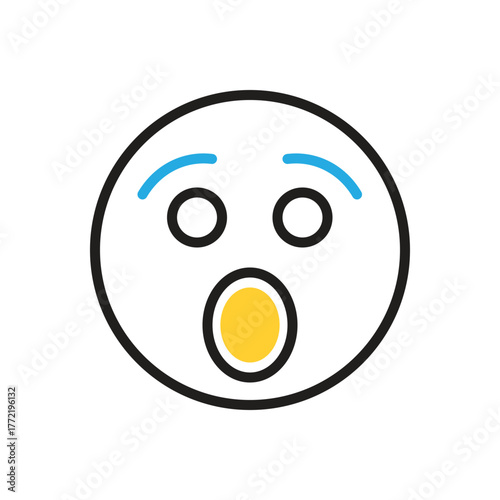 Multi color icon for shock