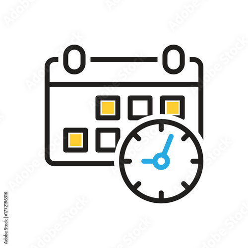 Multi color icon for appointment