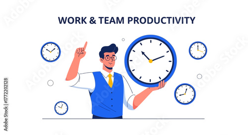 Conceptualizing Work and Team Management with Punctuality and Strategic Planning