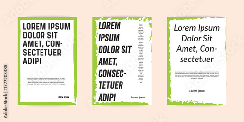 Simple corporate layout template for events, companies or any business related. Simple template design with typography for poster, flyer or cover. Design for flyer, poster, cover, brochure in eps 10.