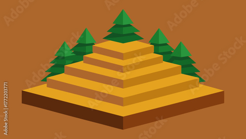 3d layered pine timber floor background seamless texture