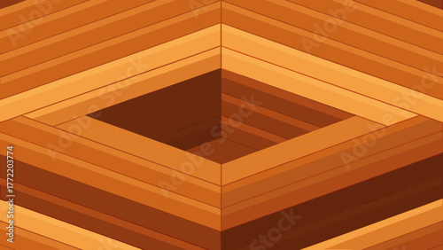 3d layered teak parquet floor texture wooden background