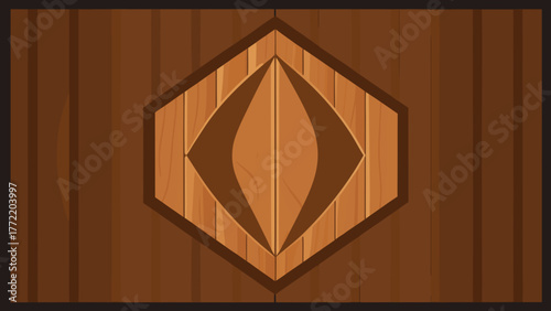 3d polished teak wall panel wooden decorative background