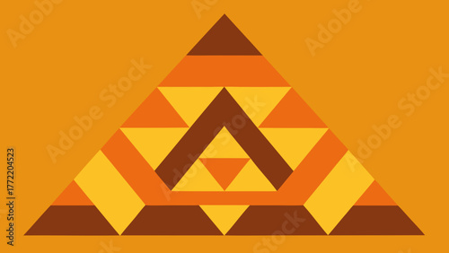 Modern triangle parquet pattern wooden texture background