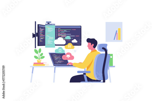 Modern Software Development Coding and Cloud Integration for Innovative Solutions